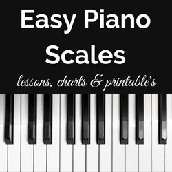 Easy piano scales
