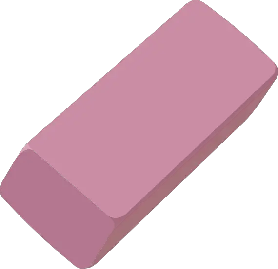 Eraser for piano scale practice