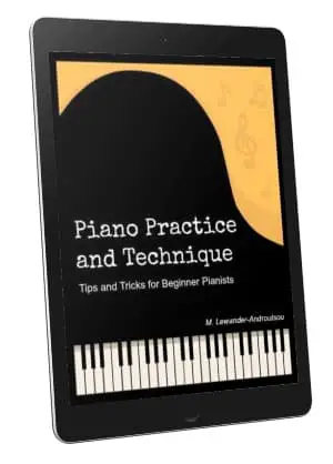 Free Ebook with piano practice and technique tips and tricks. Sign up for our Ezine here.