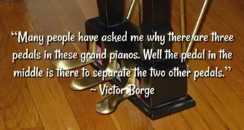 Piano Quote about Pedals